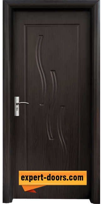 Интериорна врата модел 014-P, цвят Венге
