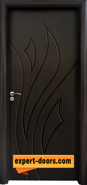 Интериорна врата модел 033- P, цвят Венге