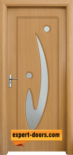 Интериорна врата модел 070, цвят Светъл дъб