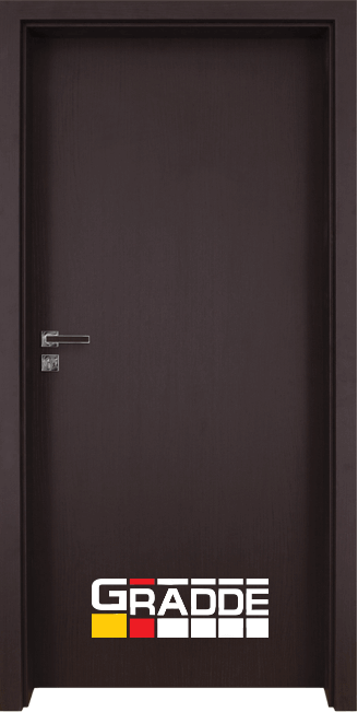 Интериорна врата Gradde Simpel, цвят Орех Рибейра