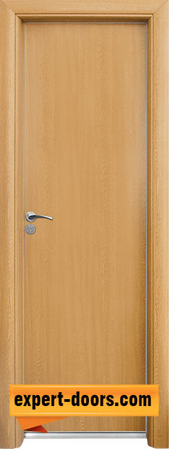Алуминиева врата за баня – Standart, цвят Светъл дъб