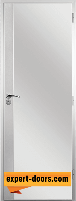 Алуминиева врата за баня – Standart, метална лайстна