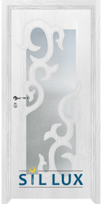 Интериорна врата Sil Lux 3006, цвят Снежен бор