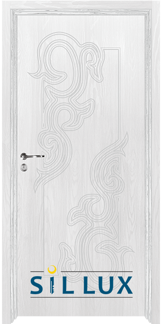 Интериорна врата Sil Lux 3006p, цвят Снежен бор