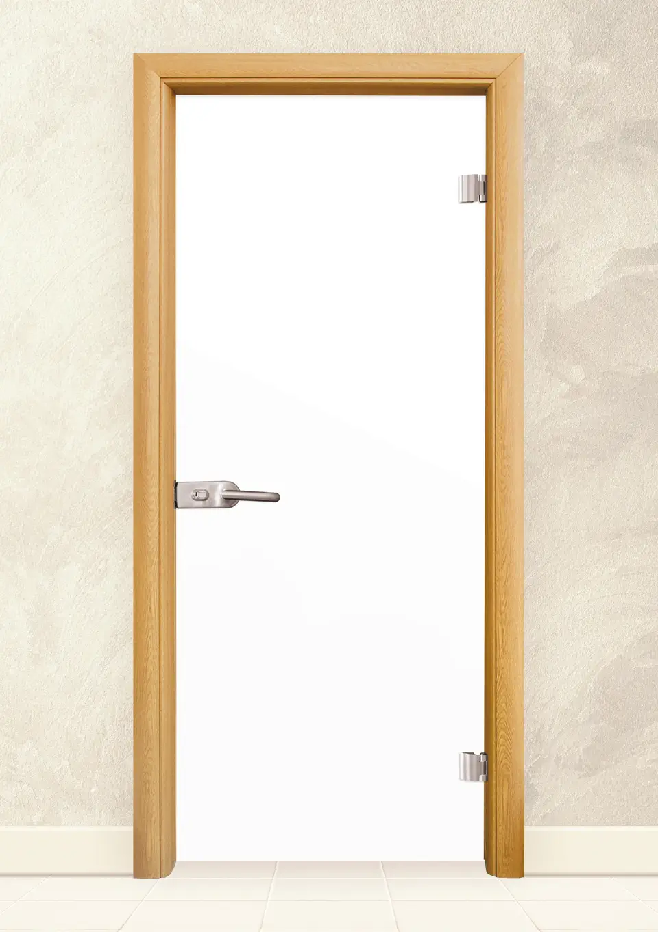 Стъклена врата Folio G-15-1 Светъл Дъб
