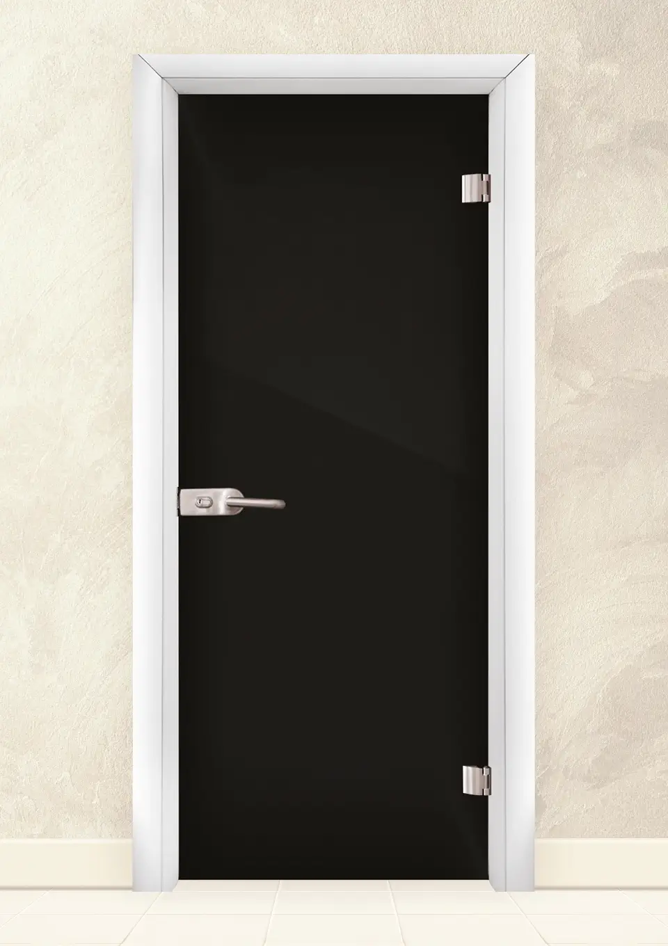Стъклена врата Folio G-15-2 Бял