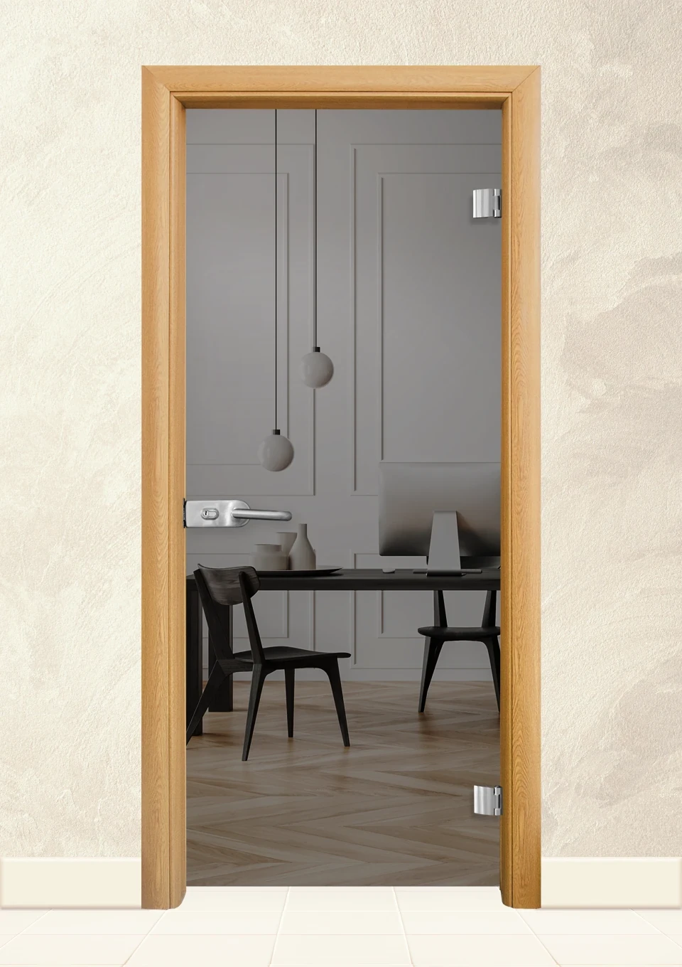 Стъклена интериорна врата Basic G 10-2