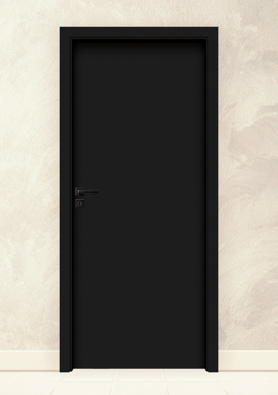 Интетериорна врата Invado Norma Decor модел 1 Pure Black