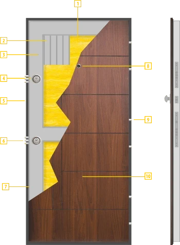 Схема Входна Врата модел 587